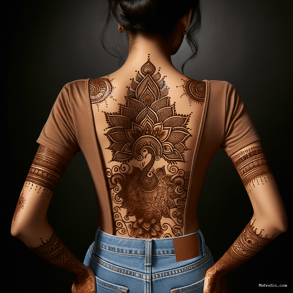 custom mehndi design