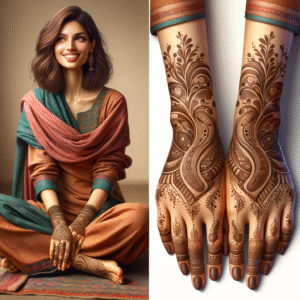 Beautiful Peacock mehndi design applied on a woman's foot for Beach Vacation with intricate patterns and detailed motifs