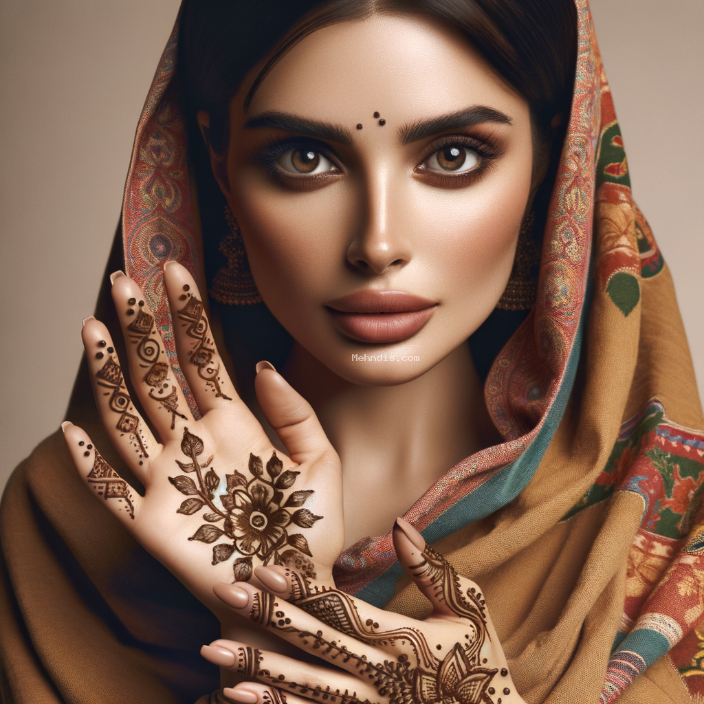 Traditional Pakistani Mehndi Design for Janmashtami on Feet 9 Beautiful Pakistani mehndi design applied on a woman's foot for Janmashtami with intricate patterns and detailed motifs